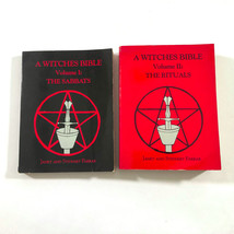 The Witches Bible Vol I &amp; Vol II Set of 2 Books 1981 &amp; 1984 by Farrar - $148.32