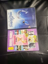 Lot Of 2: 8-Movie Family Pack + Dolphin Tale [Dvd] Check Pics To See What Movies - £6.32 GBP