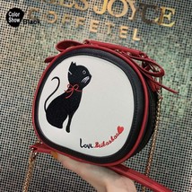 Fashion Women bag handbag Embroidery women&#39;s shoulder bag cute cat high quality  - £39.22 GBP