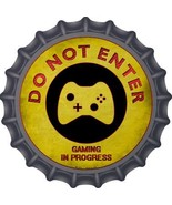 Do Not Enter Xbox Gaming In Progress Novelty Metal Bottle Cap 12 Inch Sign - $36.85 CAD