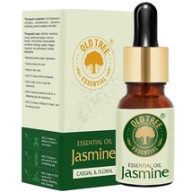 Jasmine Essential Oil (15ml) for Skin, Hair Growth, Bathing, Pooja, Diffuser, - £15.63 GBP
