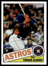 2020 Topps Chrome #85TC-4 Yordan Alvarez 1985 Topps Baseball EX-B115R1 - £15.82 GBP