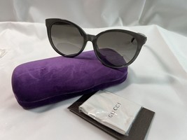 Gucci Pearl Silver Acetate Round Sunglasses GG Logo GG3833/F/S R4IHA 434093 NIB - £142.05 GBP