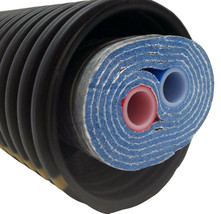 Outdoor Wood Boiler Five Wrap Insulated 1&quot; Oxygen Barrier Pex Tubing-Pipe - £779.72 GBP+