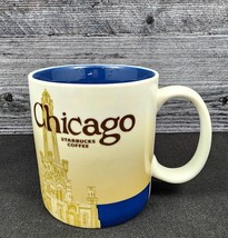 Chicago Starbucks Coffee Mug 16oz Cup Collectors Series of the Water Tow... - £11.17 GBP