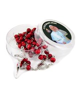 Papa Francesco Rosa Profumata Perline Rosario Cattolica Blessed Viene co... - £25.65 GBP