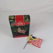 Hallmark Ornament Flag of Liberty 1991 American Armed Forces Commemorative - £7.85 GBP