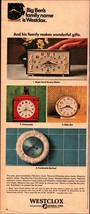 Westclox clocks ad vintage 1967 original print advertisement  nostalgia d5 - $24.11