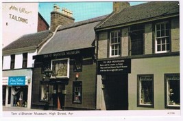 United Kingdom UK Postcard Ayr High Street Tam O&#39;Shanter Museum - £2.33 GBP