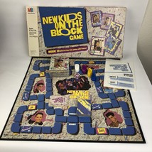 Vintage New Kids On The Block Board Game Nkotb 1990 Milton Bradley Complete Look - £47.95 GBP