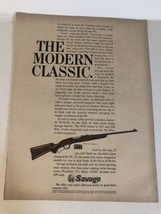 1960s Savage Rifle Vintage Print Ad Advertisement pa13 - £4.71 GBP