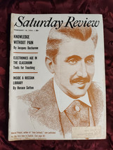 Saturday Review February 18 1956 Marcel Proust Jacques Ducharme Justin O&#39;brien - £8.47 GBP
