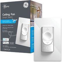 GE CYNC Smart Ceiling Fan Control, Neutral Wire Required, Bluetooth and ... - £17.94 GBP