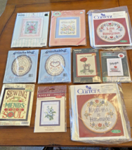 Lot of 10 Assorted Counted Cross Stitch Kits - New - $21.00
