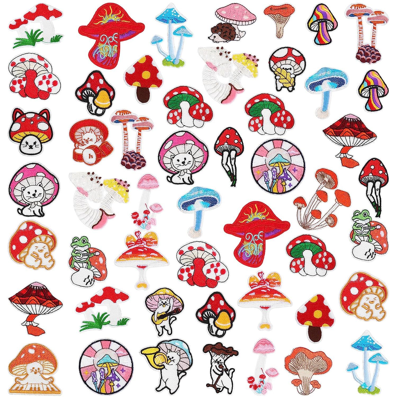 30 Pieces Sublimation Patches Fabric Iron-On Blank Patches 3 Shapes Repair Pa