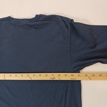 Gildan Heavy Cotton BLUE LIVES MATTER Men's Blue T-Shirt Long Sleeve Size Large image 12