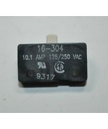 NEW ITW Subminiature Microswitch Pin Plunger SPDT 10.1A 125/250 VAC 16-304