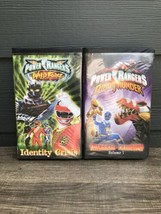 Power Rangers Dino Thunder - Triassic Triumph &amp; Wild Force Identity Crisis VHS - £15.21 GBP