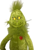 Classic Kohls Cares Dr. Seuss Approx 20 inch The Grinch with Red Heart Plush - $20.12