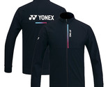 Yonex 2023 Men&#39;s Woven Jacket Badminton Apparel Clothing Top Black NWT 2... - $108.81