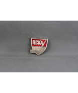 Vintage Soviet Hockey Pin - CSKA  Moscow Shield and Hockey Stick - Stamp... - $26.17 CAD