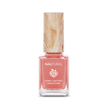 Nailtural Natural Vegan Nail Polish Color, Poppy Patience, Pink Coral - $8.99