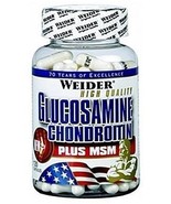 Weider Glucosamine Chondrotin + MSM 120 capsules - favorite joint nutrition - €34,53 EUR