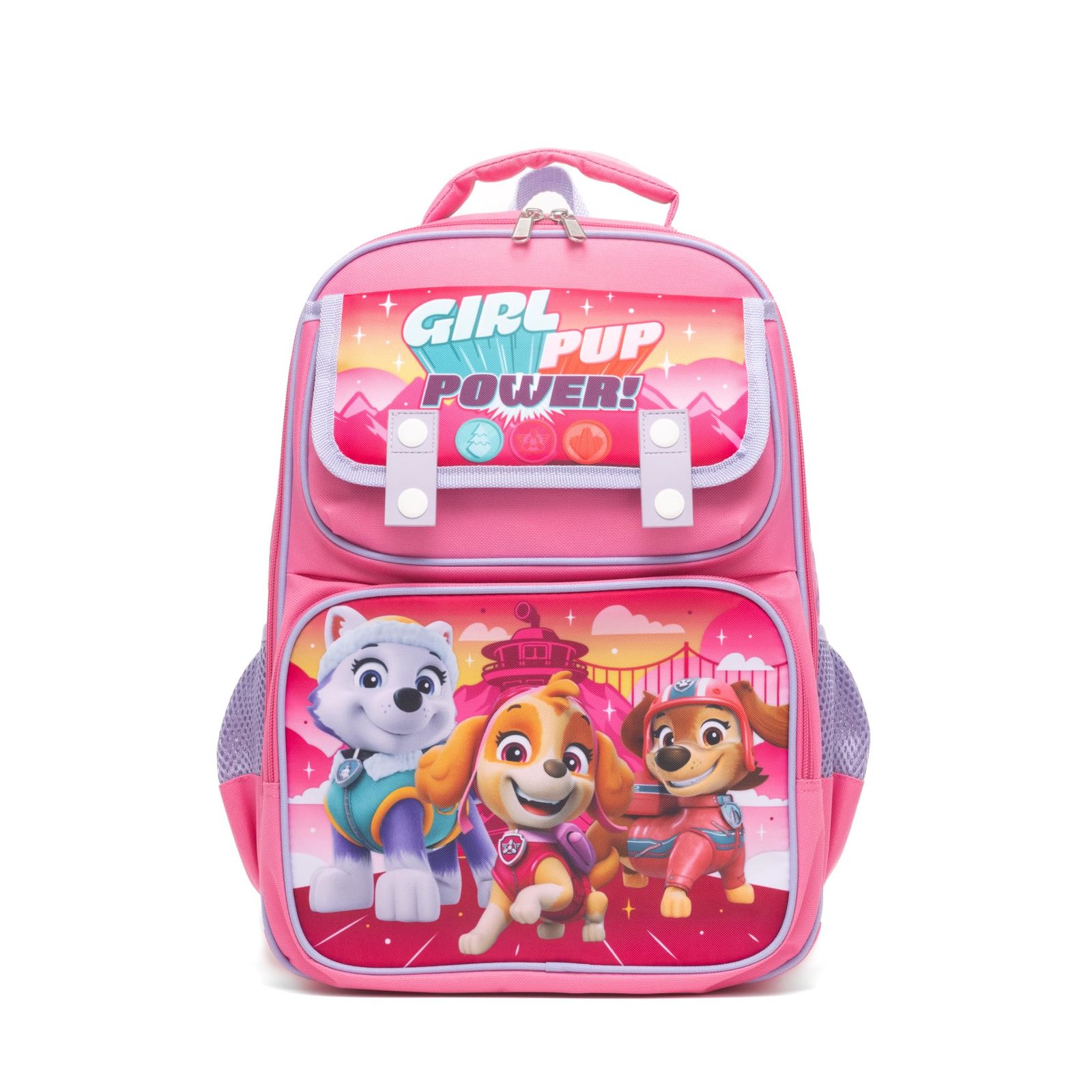 Ruz - Paw Patrol Girl Pup Power Large School backpack with Padded Back and Adjus
