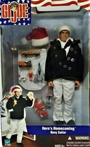 GI Joe - Christmas Hero&#39;s Homecoming Navy Sailor - 2002 (New 12&quot; Hasbro) - £34.61 GBP