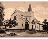 St Mary Roman Catholic Church Milford Connecticut CT UNP DB Postcard Z8 - £7.10 GBP