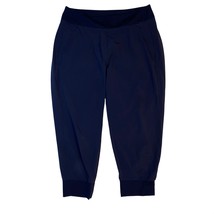 Athleta Wome&#39;s Navy Pull-On Elastic Waist Jogger Pants with Pockets, Size 14 - £28.45 GBP