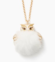 Kate Spade New York Necklace Statement Star Bright BIG Owl Pendant New $128 - $87.12