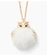 Kate Spade New York Necklace Statement Star Bright BIG Owl Pendant New $128 - £70.06 GBP