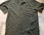 Columbia Mens Green plaid Shirt Button Down Sz  XL Short Sleeve Modal Blend - $26.89