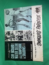 1965 Swingers Paradise Poster Pressbook Merchandising Vintage Musical Ci... - $34.65