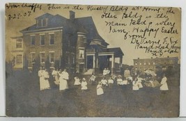 Randolph New York Children&#39;s Home Nursery Kids Nannys Nurses RPPC Postcard P9 - £29.53 GBP