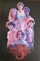 Stranger Things 3 11&quot; x 17&quot; single sided promo poster, new - £3.88 GBP