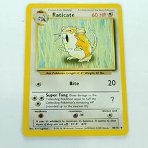 Raticate 40/102 Pokemon Base Set Unlimited Uncommon NM/MINT 1999 - $5.93
