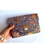 Japanese Silk Brocade Purse with Antique Chinese Green Jadeite Jade Button - $161,539.32 MXN