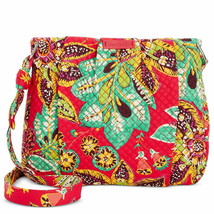 VERA BRADLEY Rumba Quilted Diamond Hadley Crossbody Bag - £39.31 GBP