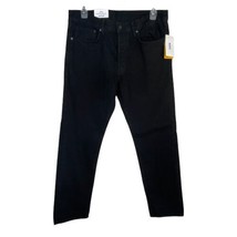 H &amp; M  Mens Jeans Size 34 Black Denim Straight Pockets Norm Core New - £22.17 GBP