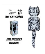 WHITE TIGER KIT CAT CLOCK 15.5&quot; Official Kit-Cat Klock MADE IN USA Free ... - €69,96 EUR