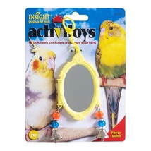 JW Pet ActiviToy Fancy Mirror Bird Toy Multi-Color 1ea/SM/MD - £3.12 GBP