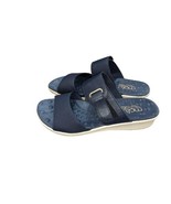 Malu Alana Sandals Navy Blue Size 10 EXCELLENT CONDITION - $37.13