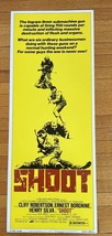 Original Shoot  Film Poster Lobby Insert 1970s Grindhouse Exploitation Action - £36.67 GBP
