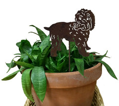 Wheaton Terrier Plant Stake / Dog / Metal  - £22.18 GBP