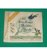FUNNY FROGGY BUBBLE BOOK FROG &amp; CROW 1919 HARPER COLUMBIA RECORD SINGING... - £51.21 GBP