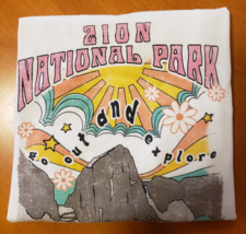 REBELLIOUS ONE &quot;ZION NATIONAL PARK&quot; T-SHIRT - LONG SLEEVE GIRLS SMALL - £3.92 GBP