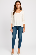 Womens PLUS SIZE T-shirt Loose Fit Batwing Sleeve Top Black Grey White 8... - $19.99