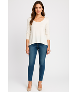 Womens PLUS SIZE T-shirt Loose Fit Batwing Sleeve Top Black Grey White 8... - $367.96 MXN